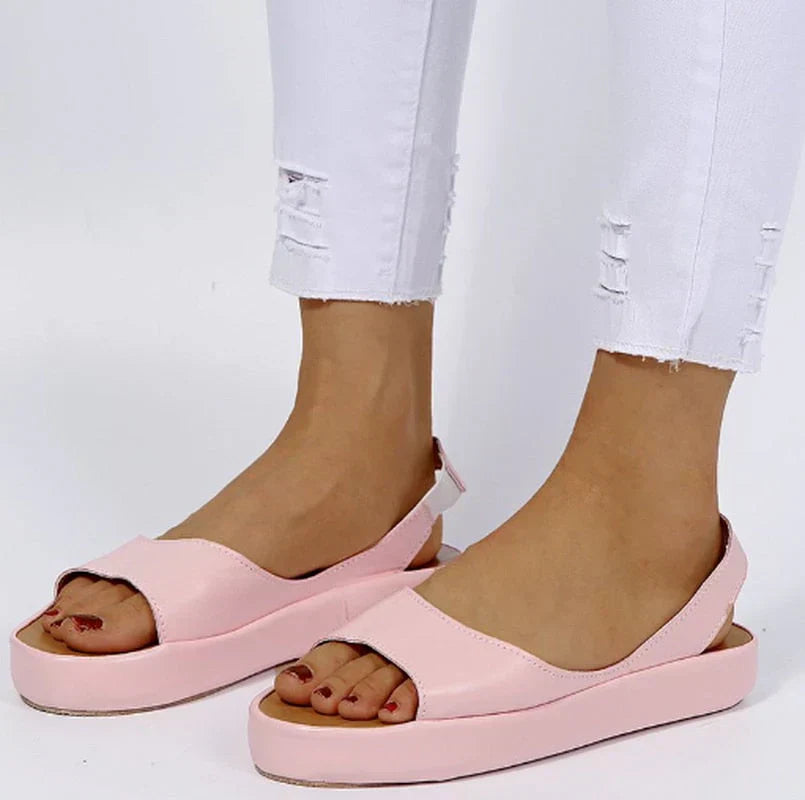 Trendy Ladies Sandals – Zivah-Pink-3-State of Style