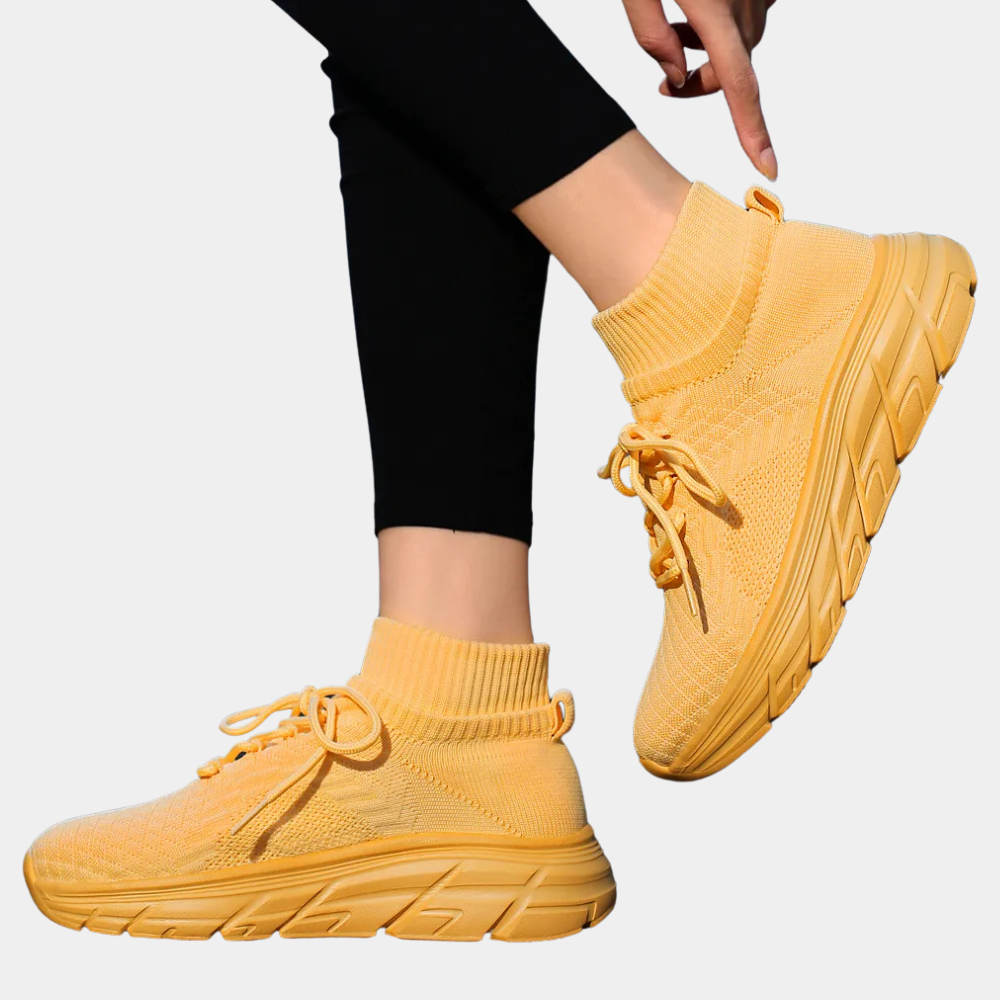 Trendy Ladies Sneakers - Elara-Blue-3-State of Style