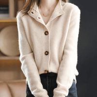 Trendy Ladies Sweater - Livia-Beige-XS-State of Style