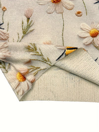 Trendy Ladies Sweater with Bee Pattern - Sophie-Apricot-S-State of Style