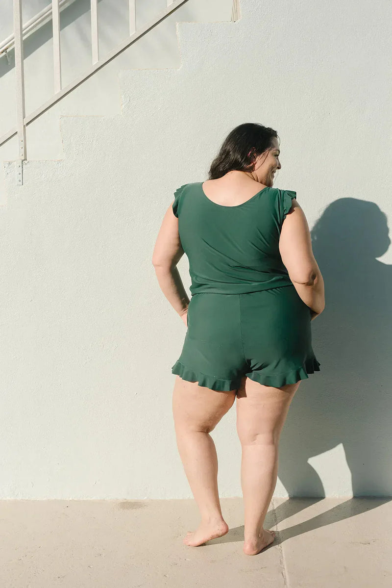 Trendy Ladies' Swimsuit – Nina-Red-XS-State of Style