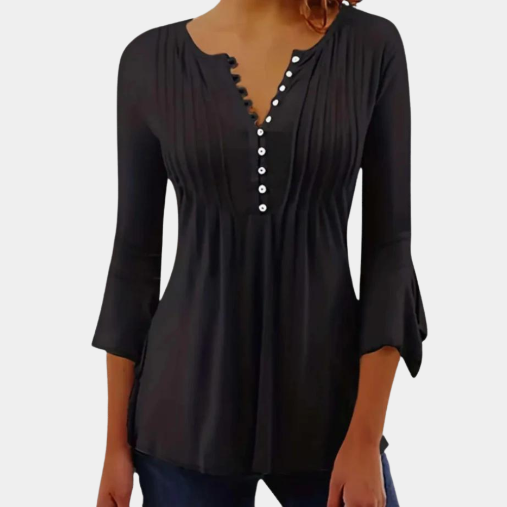 Trendy Ladies Top - Mira-Black-XS-State of Style