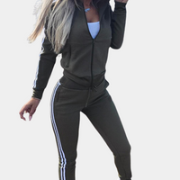 Trendy Ladies' Tracksuit - Mila-Grey-XS-State of Style