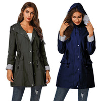 Trendy Ladies Windbreaker - Viviane-Black-S-State of Style