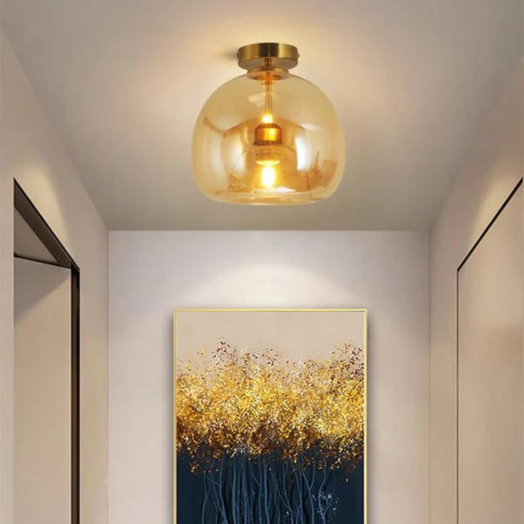 Trendy LED Ceiling Light - Maxwell-Gold-Ceiling lamp-State of Style