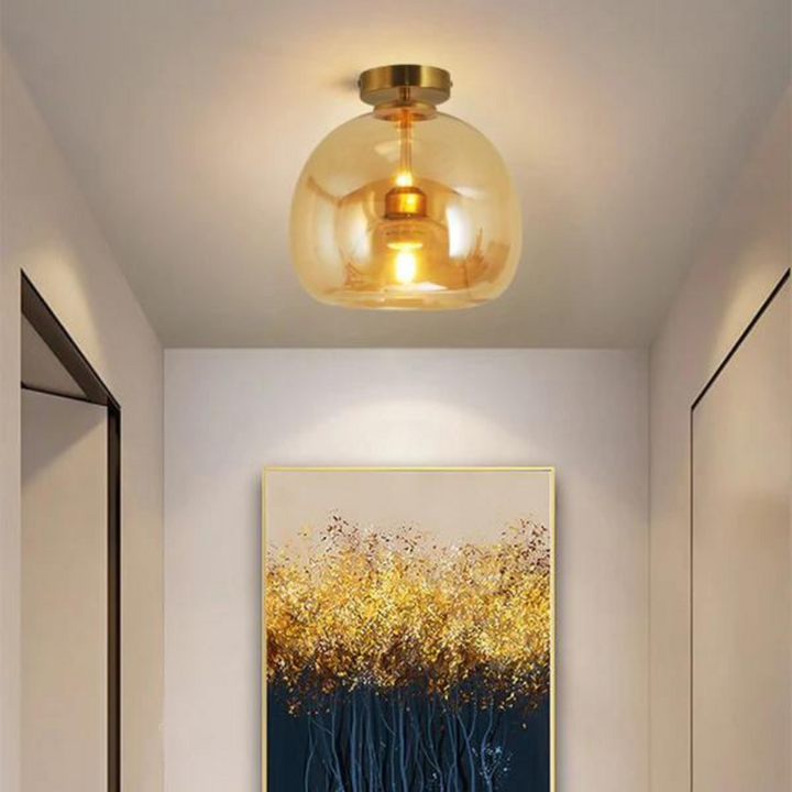 Trendy LED Ceiling Light - Maxwell-Gold-Ceiling lamp-State of Style