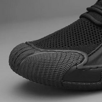 Trendy Lightweight and Breathable Men's Sneakers - Black-Black-6-State of Style