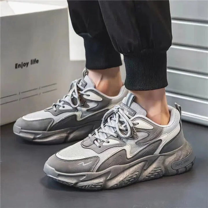 Trendy Lightweight Water-Repellent Hiking Shoes - TrailEase-Grey-6-State of Style