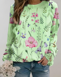 Trendy Luxurious Ladies' Sweater - Isabella-Green-S-State of Style