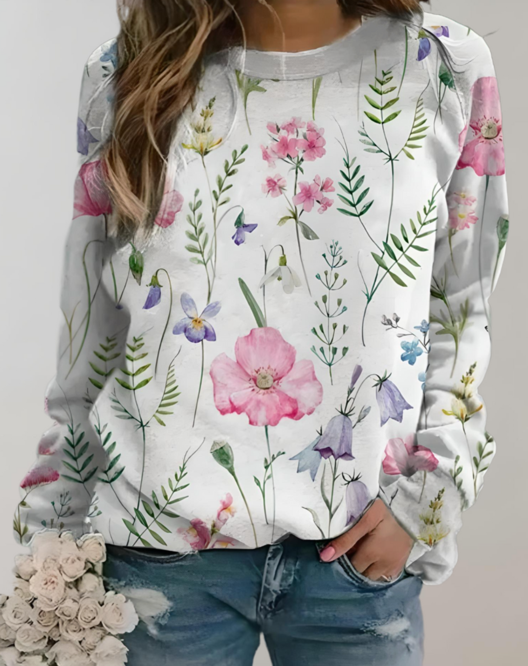 Trendy Luxurious Women's Jumper - Isabella-White-S-State of Style