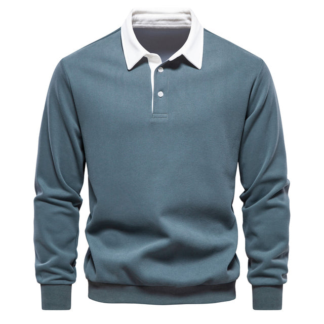 Trendy Men's Polo Pullover - James-Green-S-State of Style
