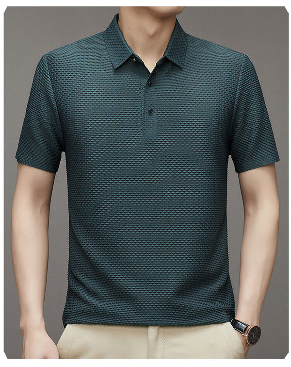 Trendy Men's Polo Shirt – Finn-Light green-M-State of Style