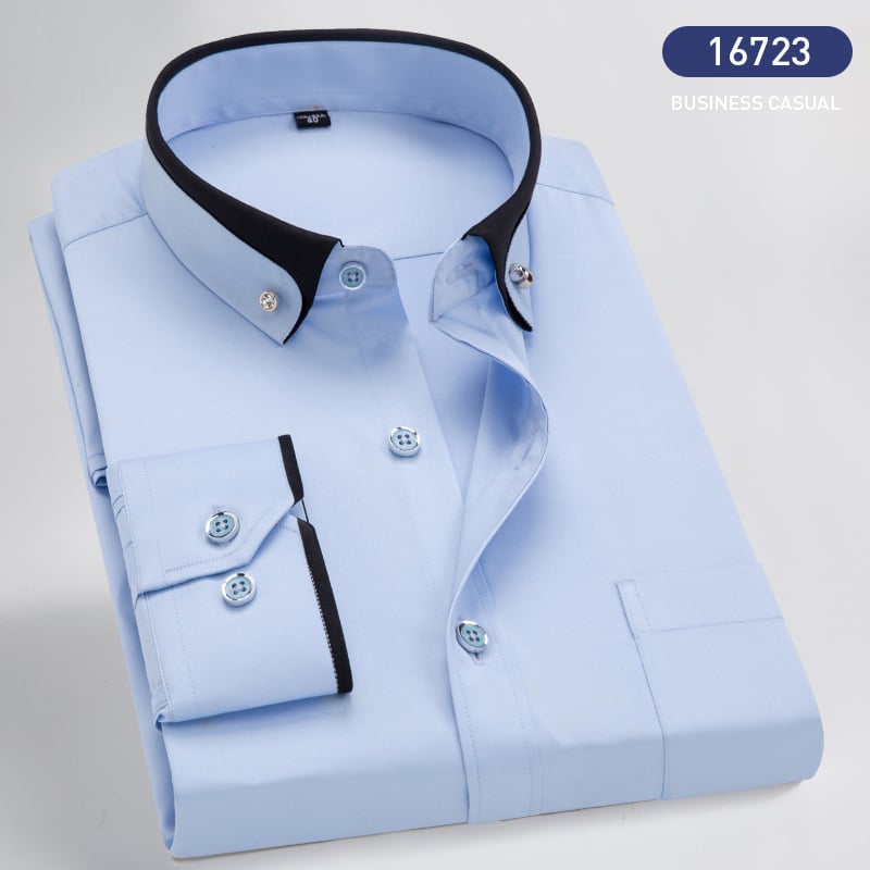 Trendy Men's Shirt - Victor-Light Blue-XS-State of Style