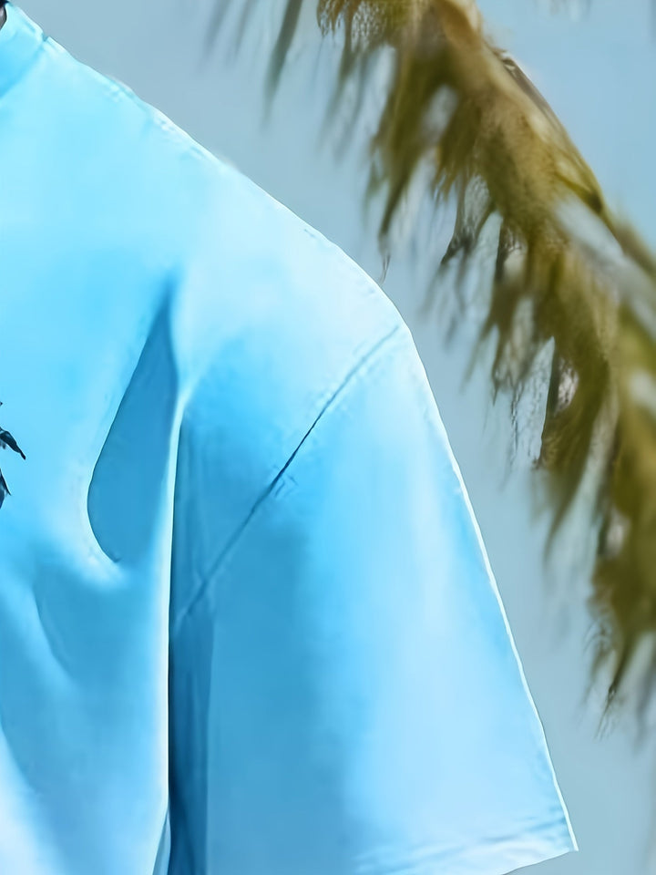 Trendy men's summer set consisting of a T-shirt and shorts - CoolFlex-S-State of Style