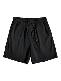 Trendy men's summer set with striped design - Beach Style-Beige-State of Style