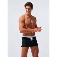 Trendy Men's Swim Shorts – Jace-Black-L-State of Style