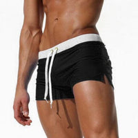 Trendy Men's Swim Shorts – Jace-Black-L-State of Style