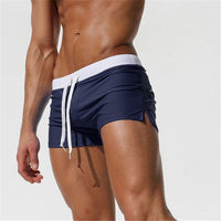 Trendy Men's Swim Shorts – Jace-Dark blue-XS-State of Style