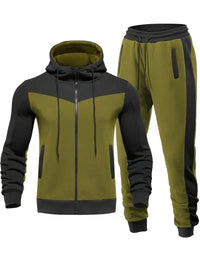 Trendy Men's Tracksuit - ProMotion-Blue-White-S-State of Style