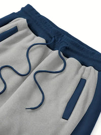 Trendy Men's Tracksuit - ProMotion-Blue White-S-State of Style