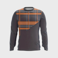 Trendy Men's Tracksuit - UrbanFit-Orange-S-State of Style