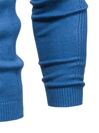 Trendy Men's Turtleneck - Lars-Blue-S-State of Style