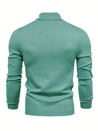Trendy Men's Turtleneck - Lars-Blue-S-State of Style