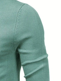 Trendy Men's Turtleneck - Lars-Blue-S-State of Style