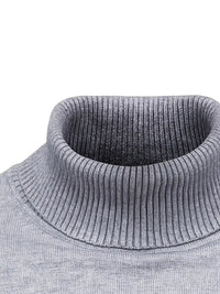 Trendy Men's Turtleneck - Lars-Blue-S-State of Style