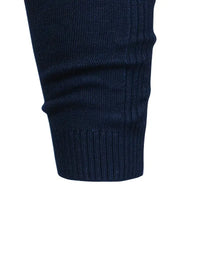 Trendy Men's Turtleneck - Lars-Blue-S-State of Style