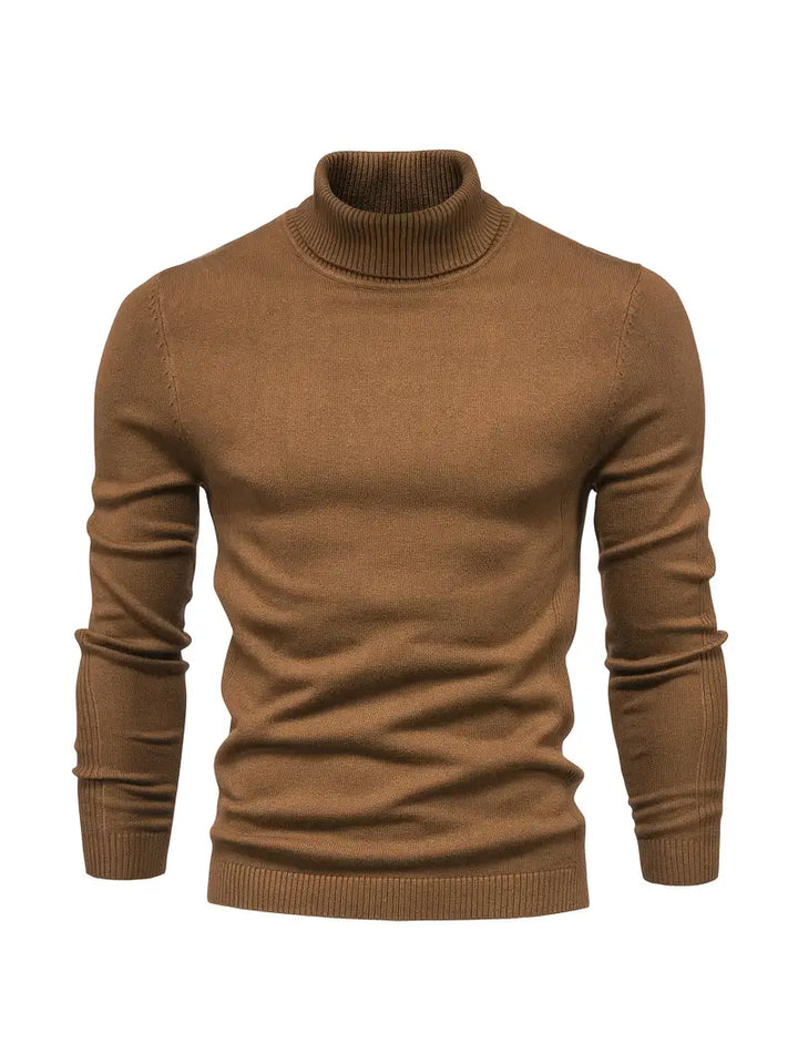 Trendy Men's Turtleneck - Lars-Brown-S-State of Style