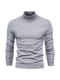 Trendy Men's Turtleneck - Lars-Grey-S-State of Style
