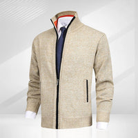 Trendy Men's Zip Vest - Milo-Beige-S-State of Style