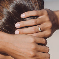 Trendy Mini Pearl Ring - Isolde-5-Gold-State of Style