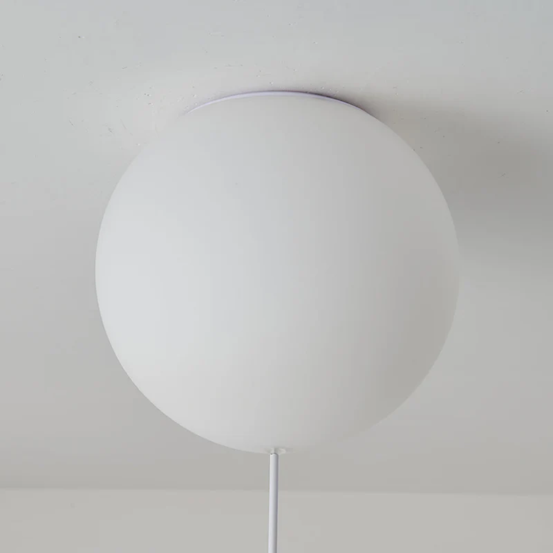 Trendy Moon/Astronaut Children's Room LED Ceiling Light - CosmoGlow-Grey-A-25 cm-State of Style