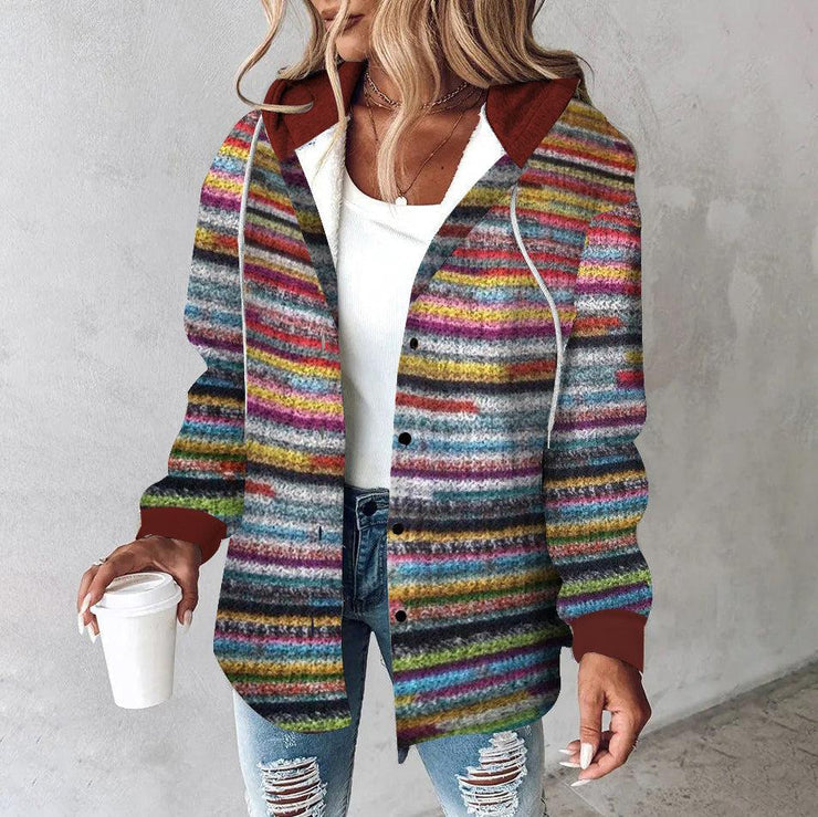 Trendy Multicoloured Women's Cardigan - Amélie-S-State of Style