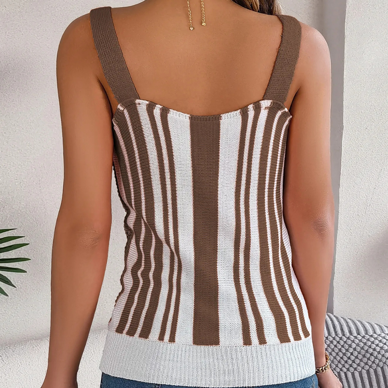 Trendy Openwork Summer Top for Ladies - Naia-Black-XS-State of Style