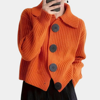 Trendy Orange Women's Jacket - Romy-XS-State of Style
