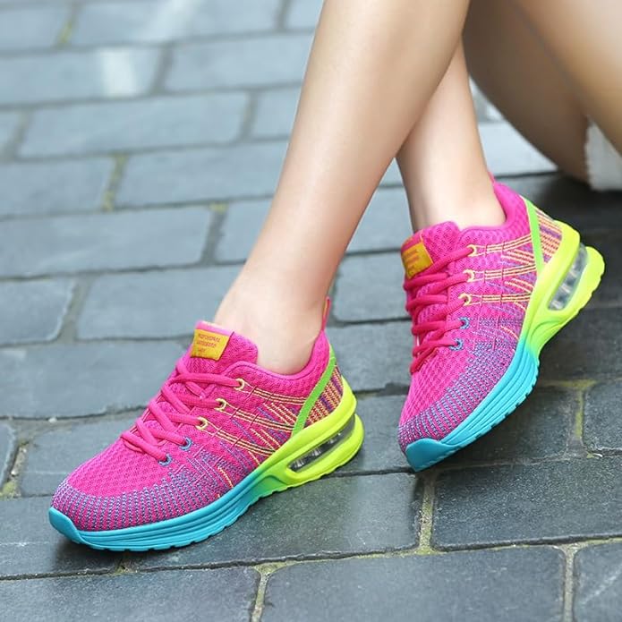 Trendy Orthopaedic Casual Sneakers for Women – Liva-Pink-4-State of Style