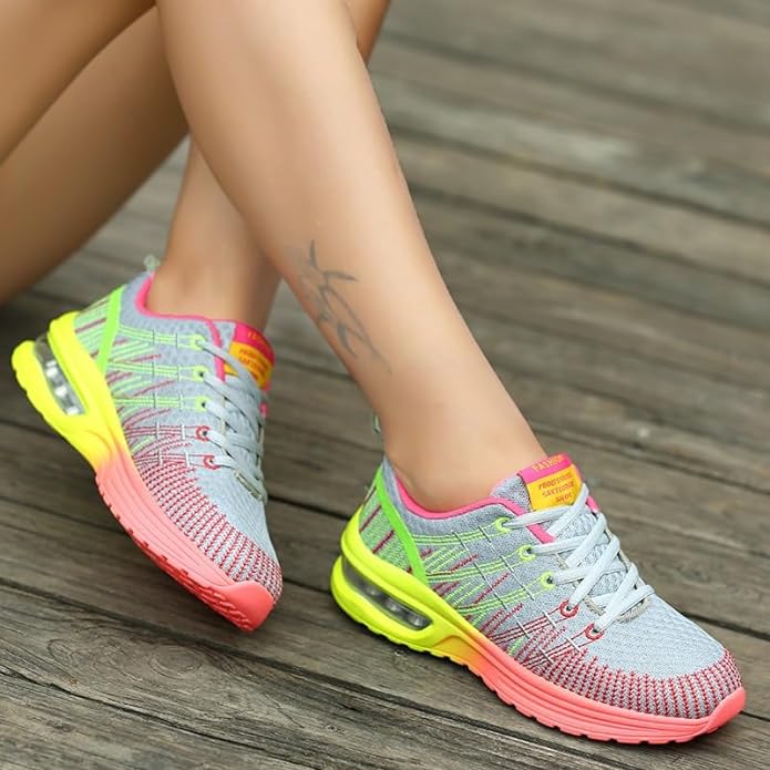Trendy Orthopaedic Casual Sneakers for Women – Liva-Pink-4-State of Style