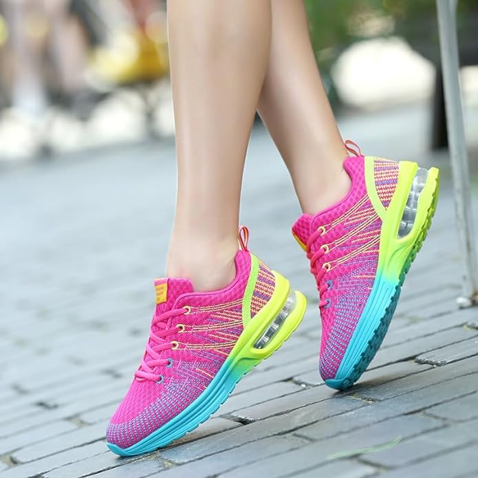Trendy Orthopaedic Casual Sneakers for Women – Liva-Pink-4-State of Style