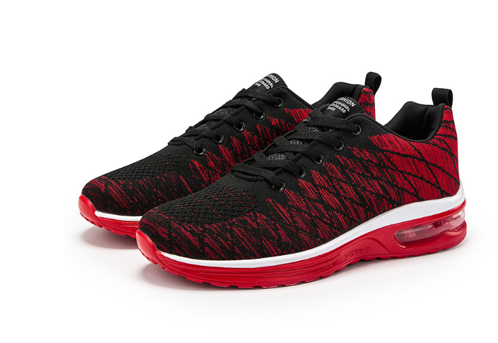 Trendy Orthopaedic Casual Sneakers for Women – Liva-Red-4-State of Style