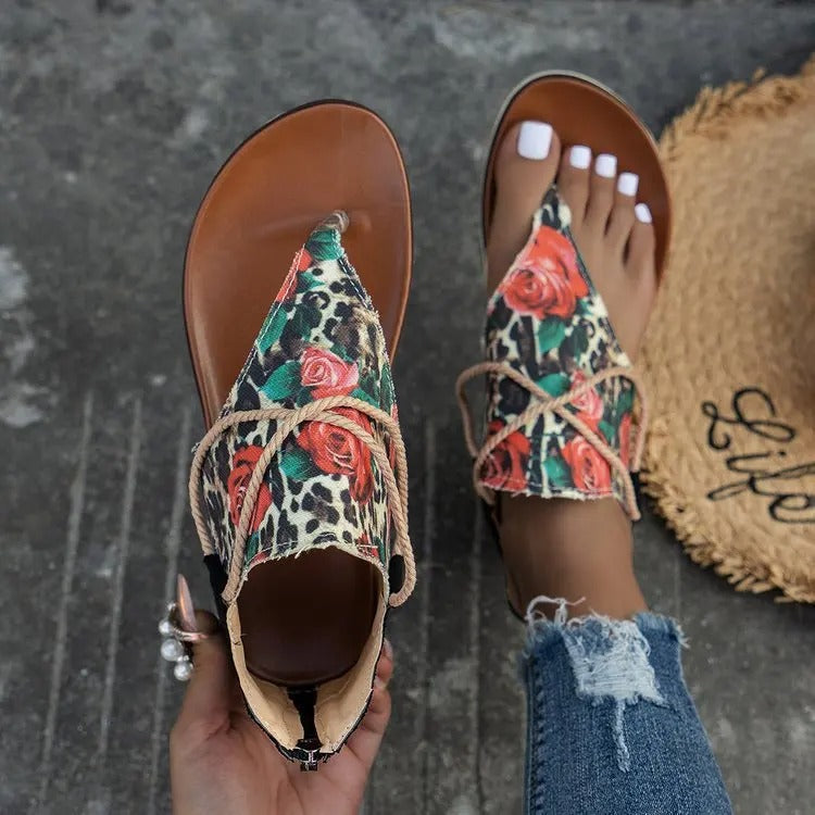 Trendy orthopedic sandals for women - ComfortWalk 120-Red-3.5-State of Style