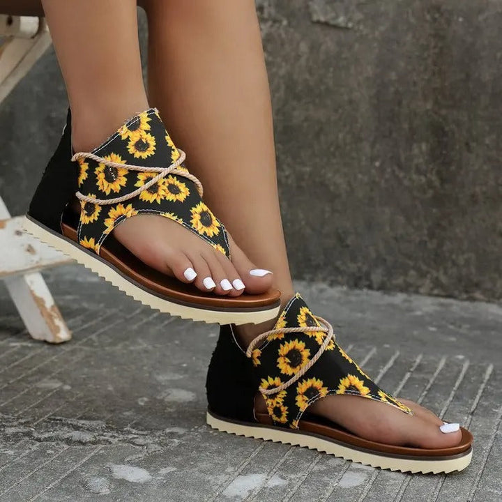 Trendy orthopedic sandals for women - ComfortWalk 120-Yellow-3.5-State of Style