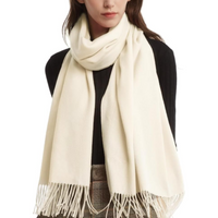 Trendy Pashmina Scarf for Women - Eleanor-Beige-State of Style