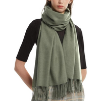 Trendy Pashmina Scarf for Women - Eleanor-Green-State of Style
