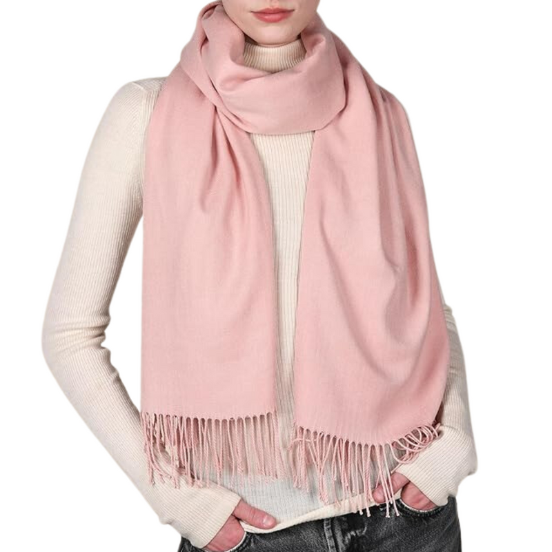 Trendy Pashmina Scarf for Women - Eleanor-Pink-State of Style