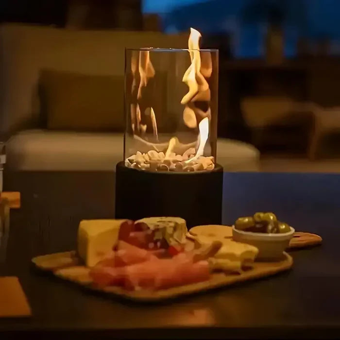 Trendy & Portable Table Fire Lantern - GlowLuxe-State of Style