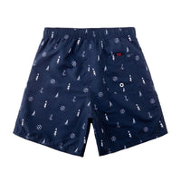 Trendy & quick-drying men's swim shorts with pockets – Matteo-Trees-S-State of Style