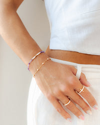 Trendy Ring with Cross Detail – Amélie-Silver-5-State of Style